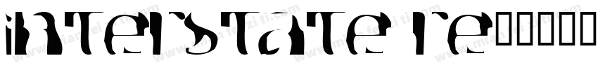 interstate re字体转换